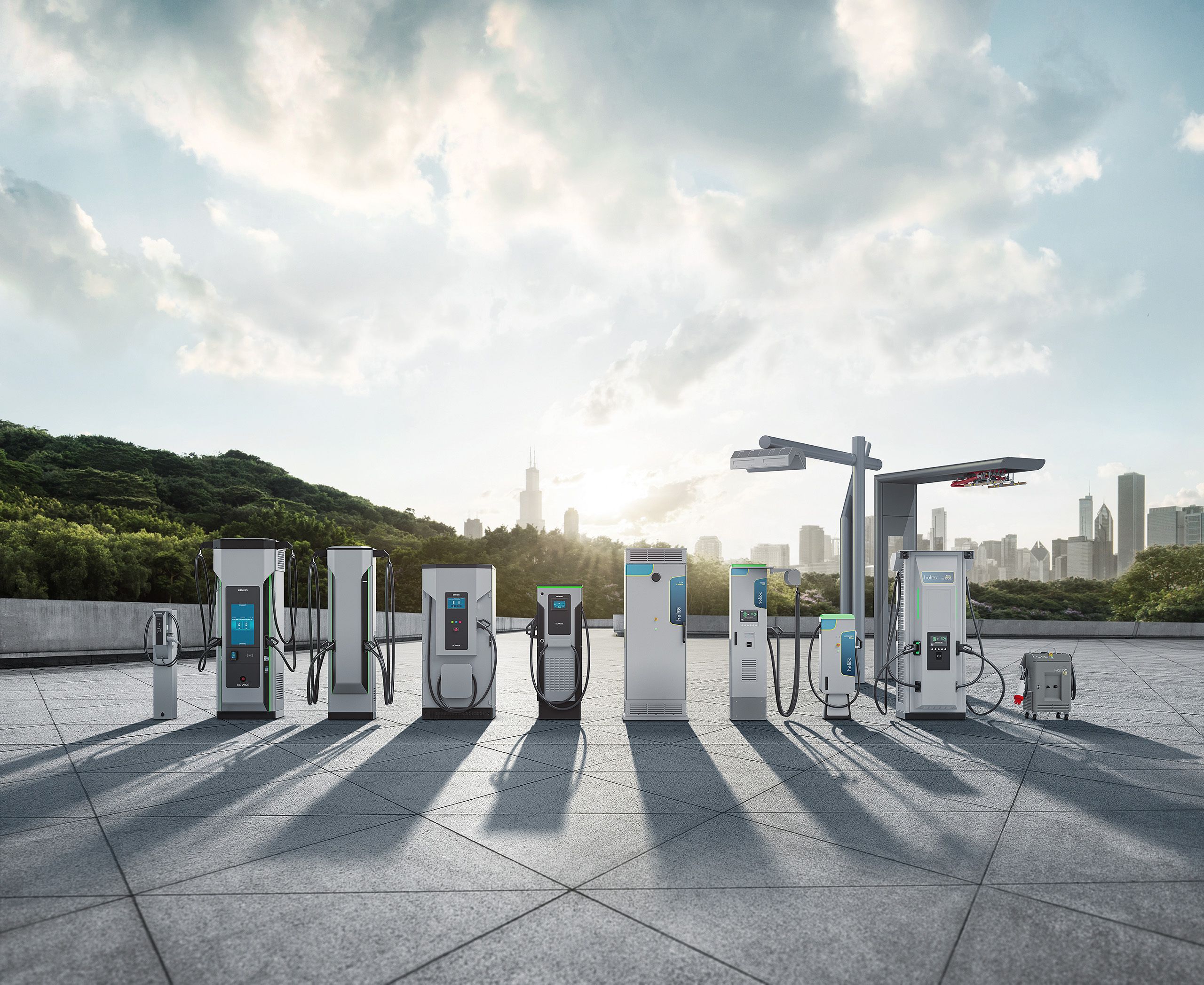 Siemens, eMobility için gelişmiş şarj çözümleri sunuyor