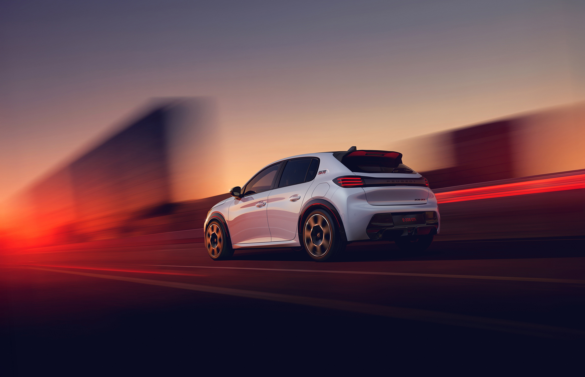 Peugeot e‑208 GTi sahnede